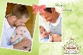 Family photo templates Spring is Coming